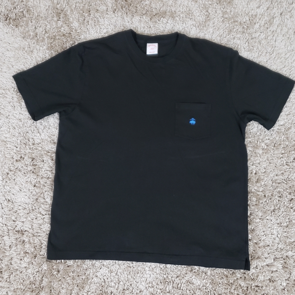 Brooks Brothers 346 Short Sleeve Pocket Logo Sz L